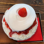 サカノウエカフェ - こおりのショートケーキ　1,200円