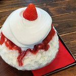 サカノウエカフェ - こおりのショートケーキ　1,200円