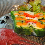 CERCLE - 彩り野菜のテリーヌ