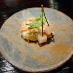 老松 ひさ乃 - 毛蟹の手毬鮨