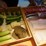 明道町中国菜 一星 - 本日の素材：鱧、いか、フカヒレ、、、