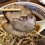 麺工房 東海 - 焼豚アップ。