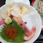 伝八寿し - ミニ海鮮丼
