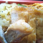 ビヤホール　ライオン - A弁当　トンテキのアップ