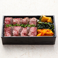 和牛ハンバーグと和牛ステーキ弁当