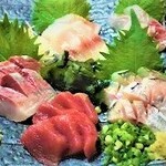 Setsugetsuka - 鮮魚の盛り合わせ