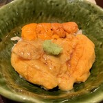 鮨 花おか - ウニ3種の食べ比べ丼