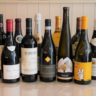 Wide variety of bottled wines
