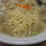 中華料理 五十番 - タンメンの麺