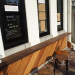 クレープスタンド - カウンター席