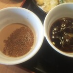 久兵衛屋 - 二種つけだれ