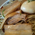 三豊麺 斬 - 具材は一旦避難させました(笑)