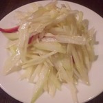 刀削麺酒家 - セロリの葱油和え