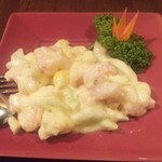 刀削麺酒家 - 小エビの特製マヨネーズ炒め