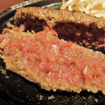 大人の特撰ハンバーグ　断面