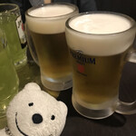 Daidokoro Ya Ikkemme - ザ・プレミアム・モルツ 中 The Premium Malt's Beer on Tap M at Daidokoroya Ikkenme, Fujieda！♪☆(*^o^*)