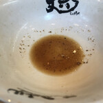 麺屋 丈六 - 礼儀の完食です