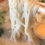 龍神ラーメン - 麺アップ