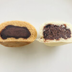 田中屋菓子店 - 茶饅頭、小麦饅頭のあん