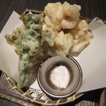 酒菜 竹のした - 白子天婦羅