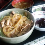 正ちゃん - 豚の生姜焼きどんぶり