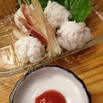 にしきや - はもの刺身（600円）