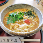 冨士屋 - 明太子のたまごとじうどん