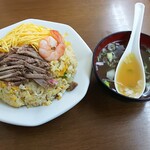 うらふね - 五目チャーハン＆スープ