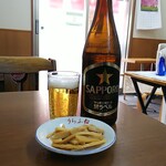 うらふね - ビール＆メンマ