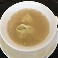 中国料理 桃李 - ワンタンスープ