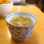 やき鳥 宮川 - 味しっかりな鳥スープ♪