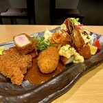 SO-SUワタナベ - ミックスB定食