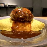 SO-SUワタナベ - メニューにはありませんがお作りできます！オムバーグです！