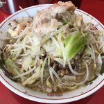 ラーメン二郎 - 小豚「ニンニクアブラ」(850円)
