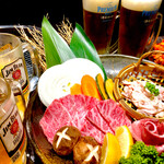 E-Go Sendai Gyuu Yakiniku Sushi Tabe Houdai Niku Juu Hachi - 