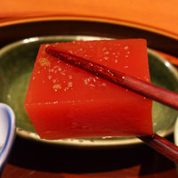 旬菜 甘の井 - 完熟トマト豆腐