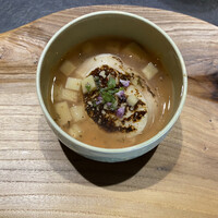 十皿 - ⚫︎竹の子豆腐　フグ白子