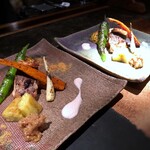 大どころ - ◆伊佐木のお料理、一人一皿です。