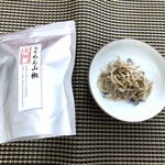 大どころ - 自家製ちりめん山椒・・店主君のつくる「ちりめん山椒」は以前から好きですので、美味しく頂きました。