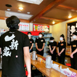 横浜家系ラーメン 一新家 - 【感染症対策】従業員のマスク着用