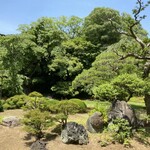 葵屋 びいどろ茶寮 - 席からの眺め