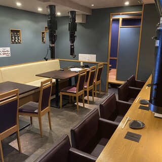 広々としたカウンター席♪