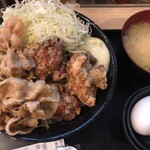 伝説のすた丼屋 - あいもり丼（830円）