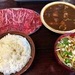 食事処 ヒデ - 料理写真:カルビランチ：税込900円