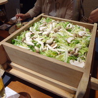 佐賀牛 季楽 銀座  - せいろ蒸し野菜のみ