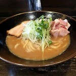 自己流ラーメン綿麺 - 和風とんこつ　５杯目