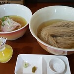 らあめん サンド - 「とろとろ昆布出汁のからませつけ麺(昆布水つけ麺)」(塩つけ麺)(2020年6月9日)