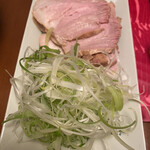 ラーメン 末廣家 - 持ち帰りチャーシュー+白髪ネギ