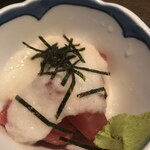 居酒屋　かみがしま - マグロの山かけ