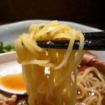 麺巧 潮 上野製麺所 - 細麺